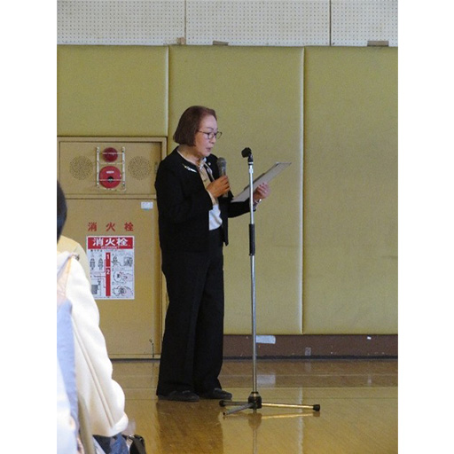 熊谷市赤十字奉仕団と高校生の協働による取組み1