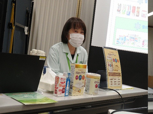 地域包括支援センターで栄養講座3