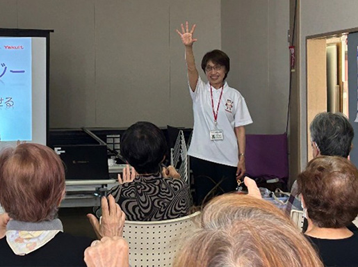 地域サロンで健康講座2