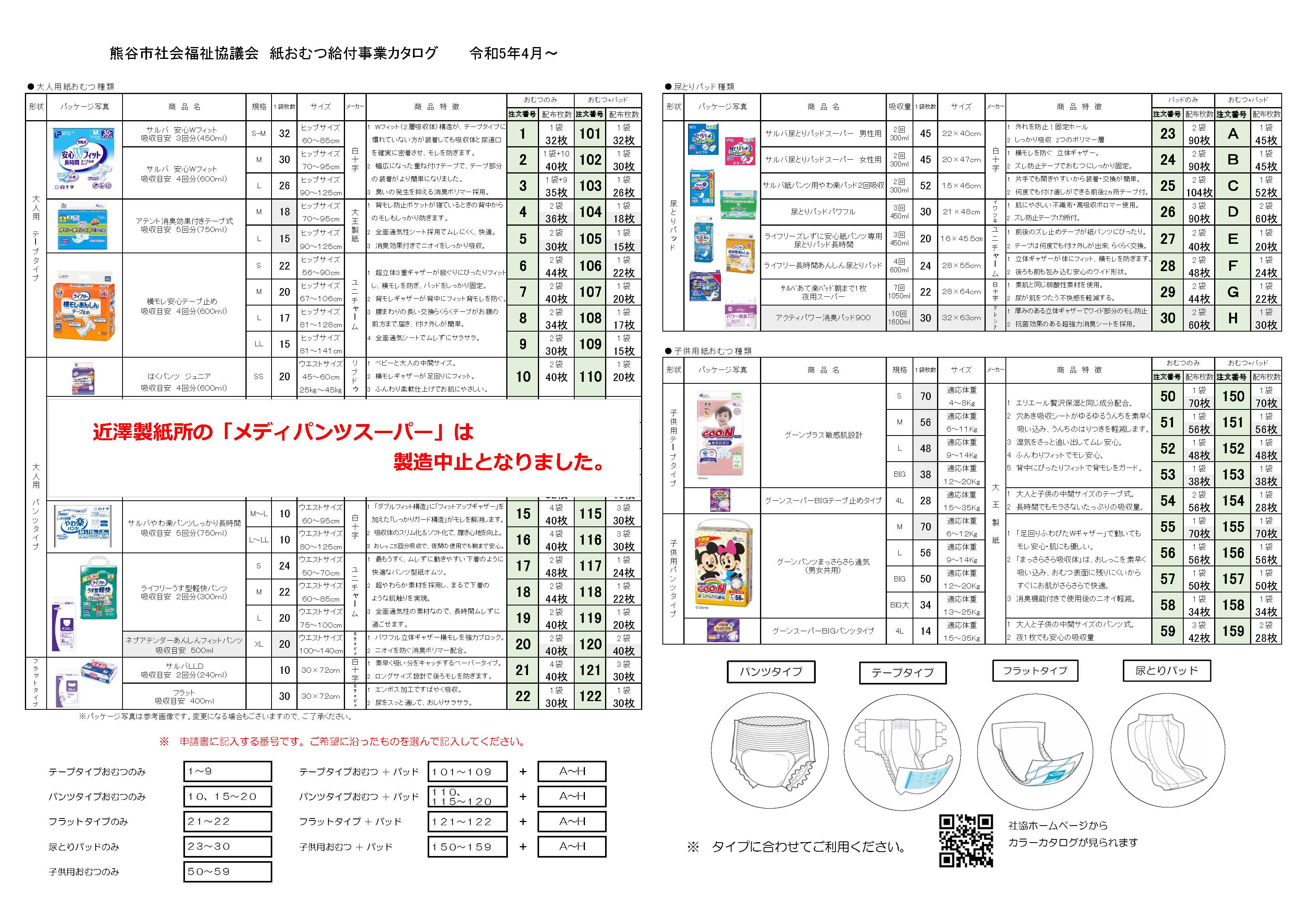 給付カタログ